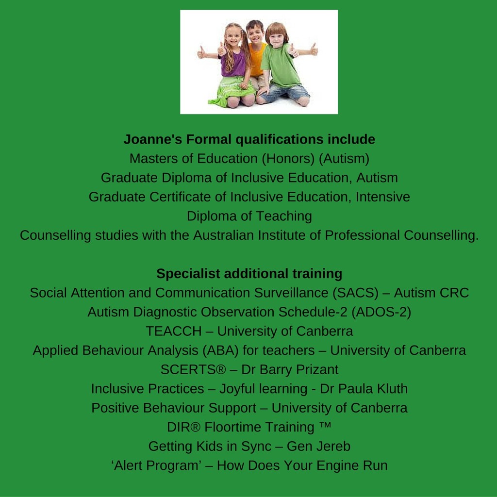 Jigsaw Autism Service's Qualifications